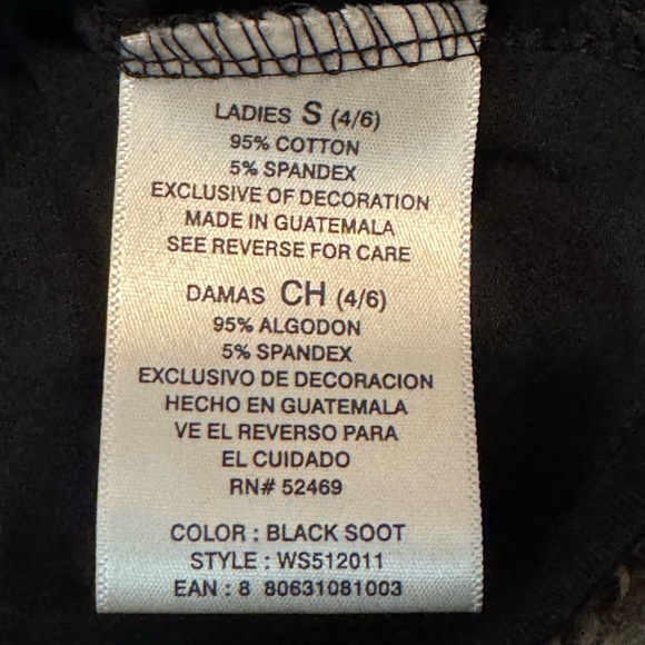 White Stag Double Lined Black Tank - Picture 4 of 4